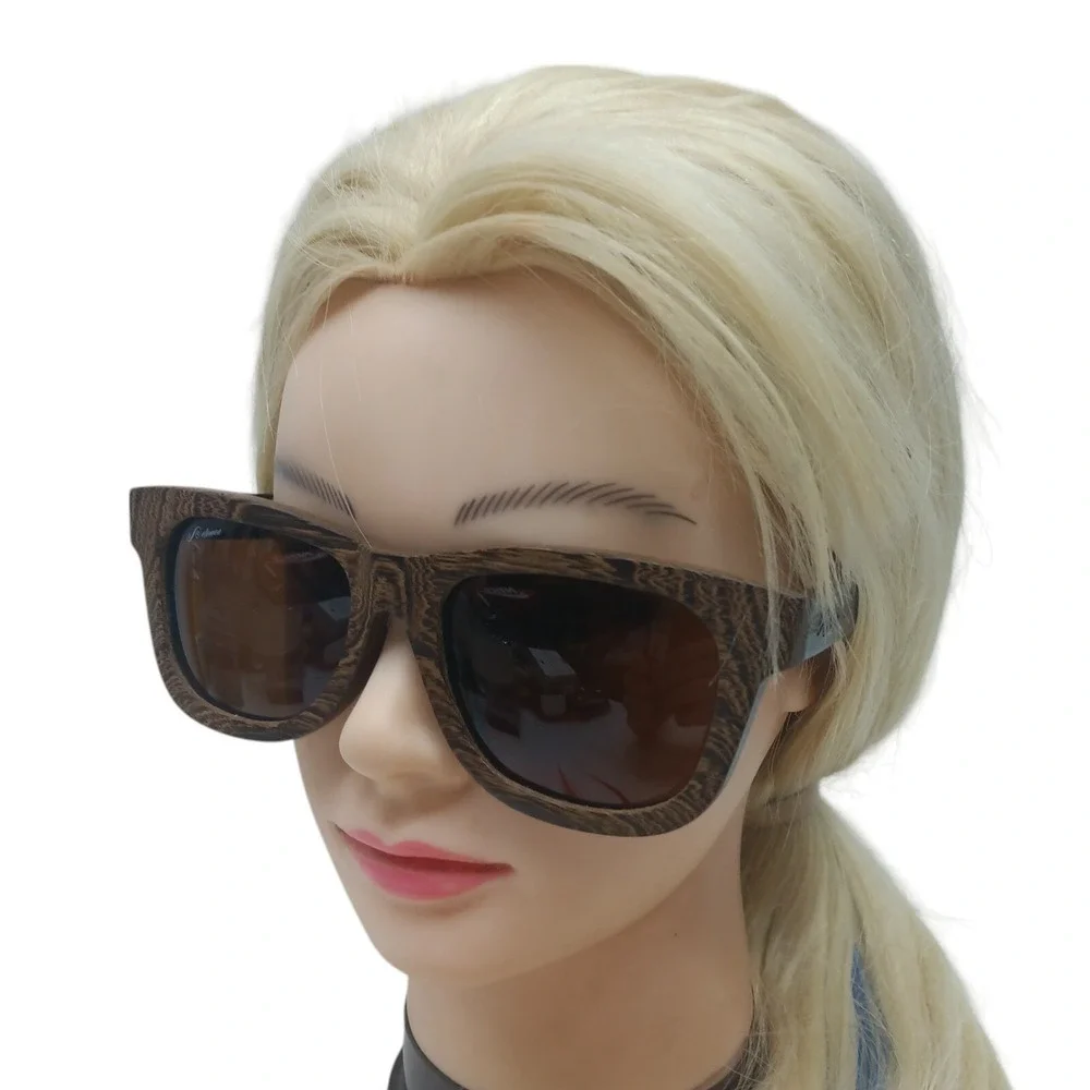 Salomon Sunglasses Solomon Wood Grain‎ Polarized + Wood Case